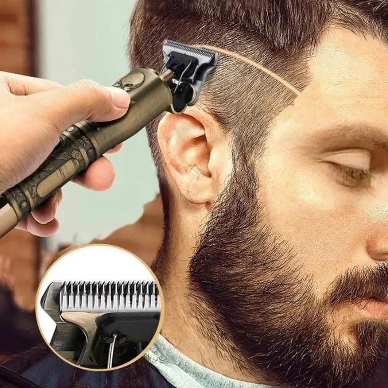 Maquina de acabamento profissional para cabelo e barba sem fio